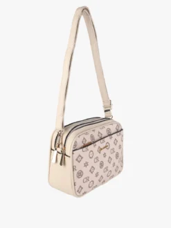 Charro Borsa a tracolla da donna con stampa monogramma - khaki