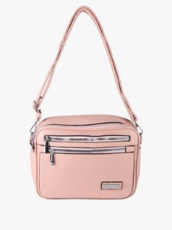 Charro Borsa a tracolla da donna in ecopelle - rosa