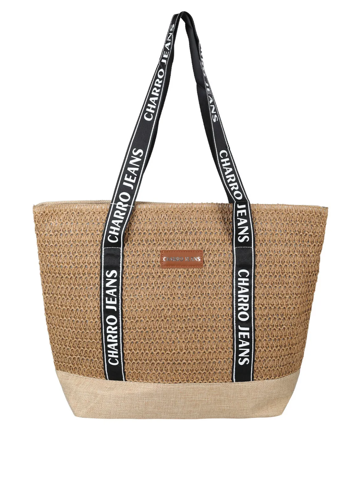 Charro Borsa da mare in paglia