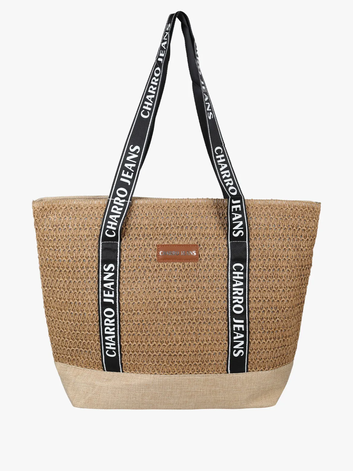 Charro Borsa da mare in paglia