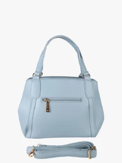 Charro Borsa donna mini tote in ecopelle - azzurro