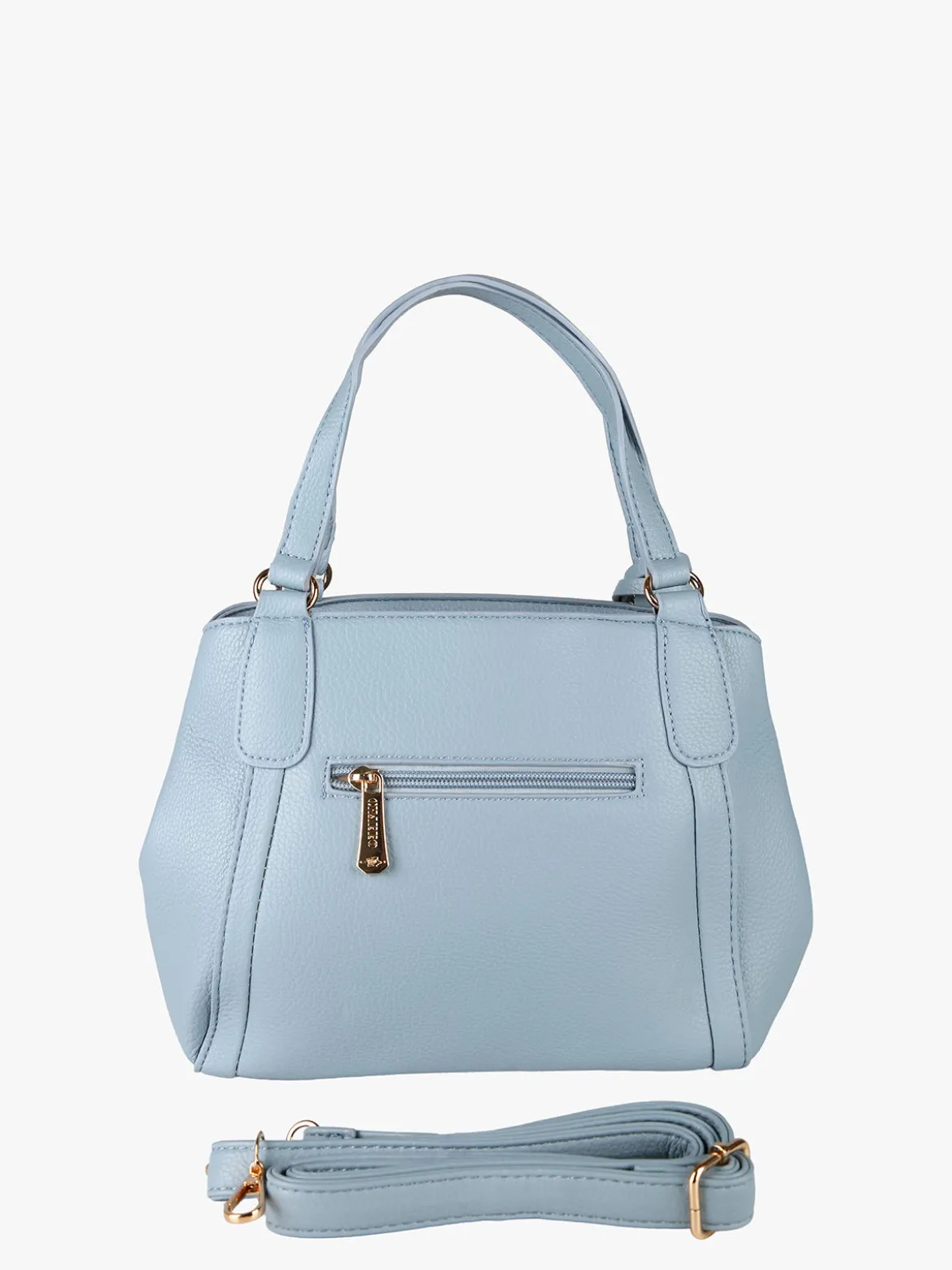 Charro Borsa donna mini tote in ecopelle - azzurro