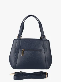 Charro Borsa donna mini tote in ecopelle - blu scuro