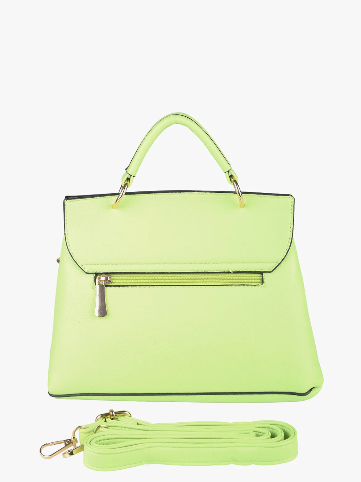 Charro Borsa frame con tracolla e borchie - verde chiaro