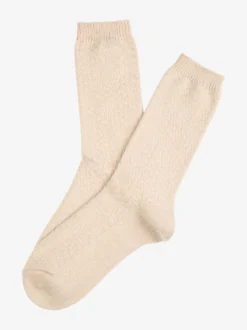 Charro Calze midi da donna morbide - beige
