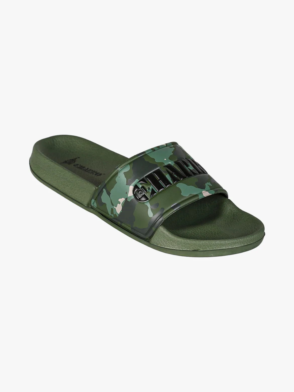 Charro Ciabatte donna militari in gomma con fasica larga - verde