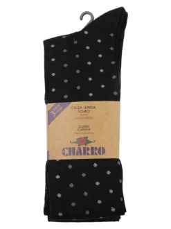 Charro Confezione da 3 paia di calze lunghe uomo