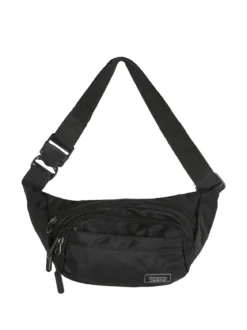 Charro Marsupio in tessuto multitasche - nero