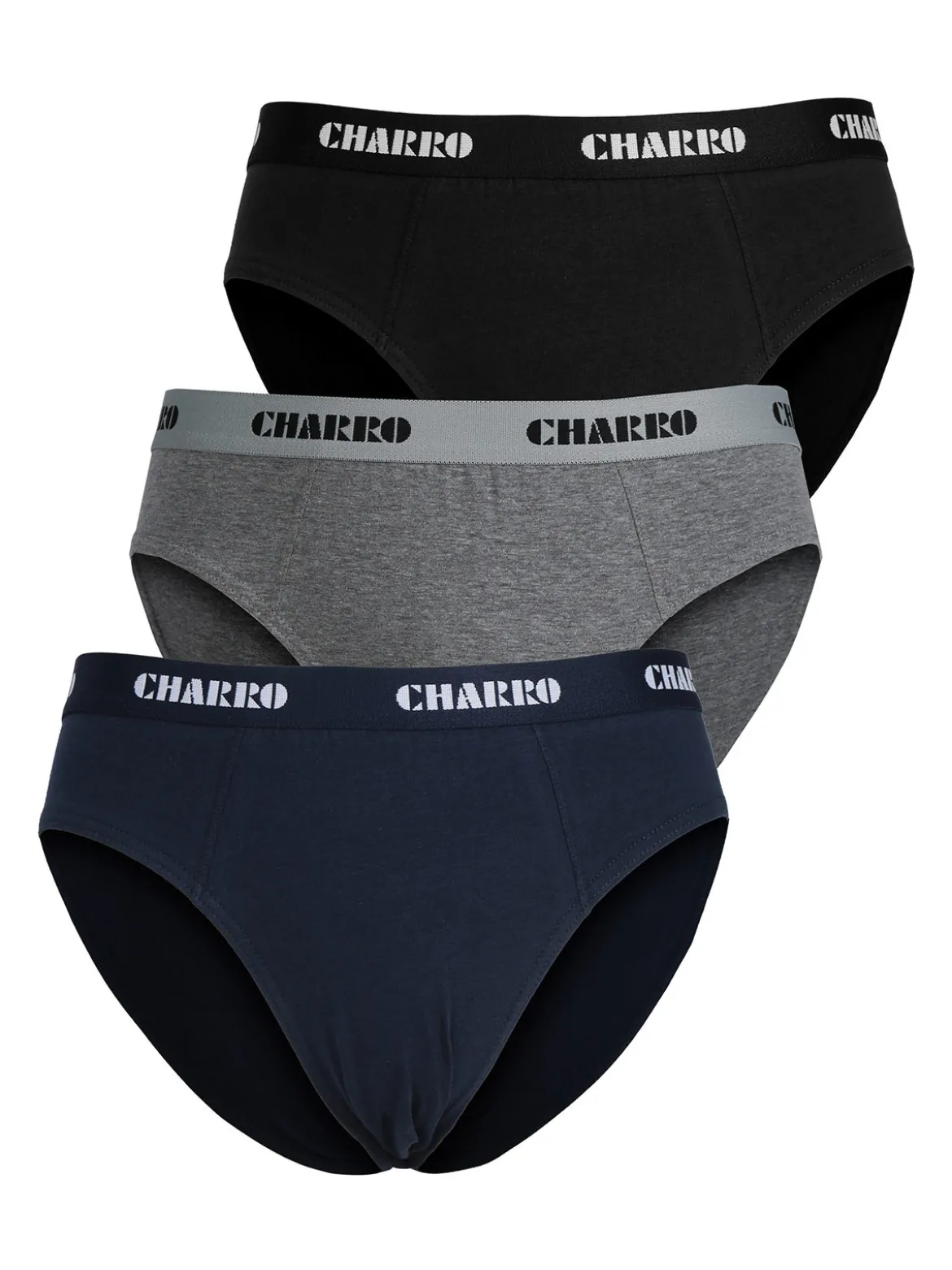Charro Pacco da 3 slip da uomo