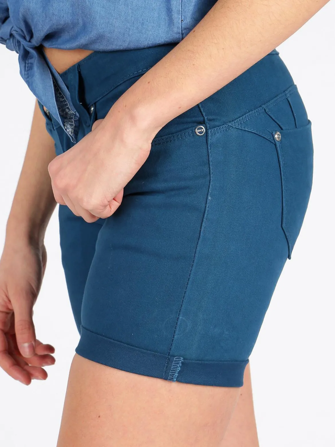 Chris Jeans Shorts con risvolto