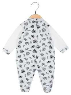 Ciliegina Tutina baby da neonato in cotone con stampe