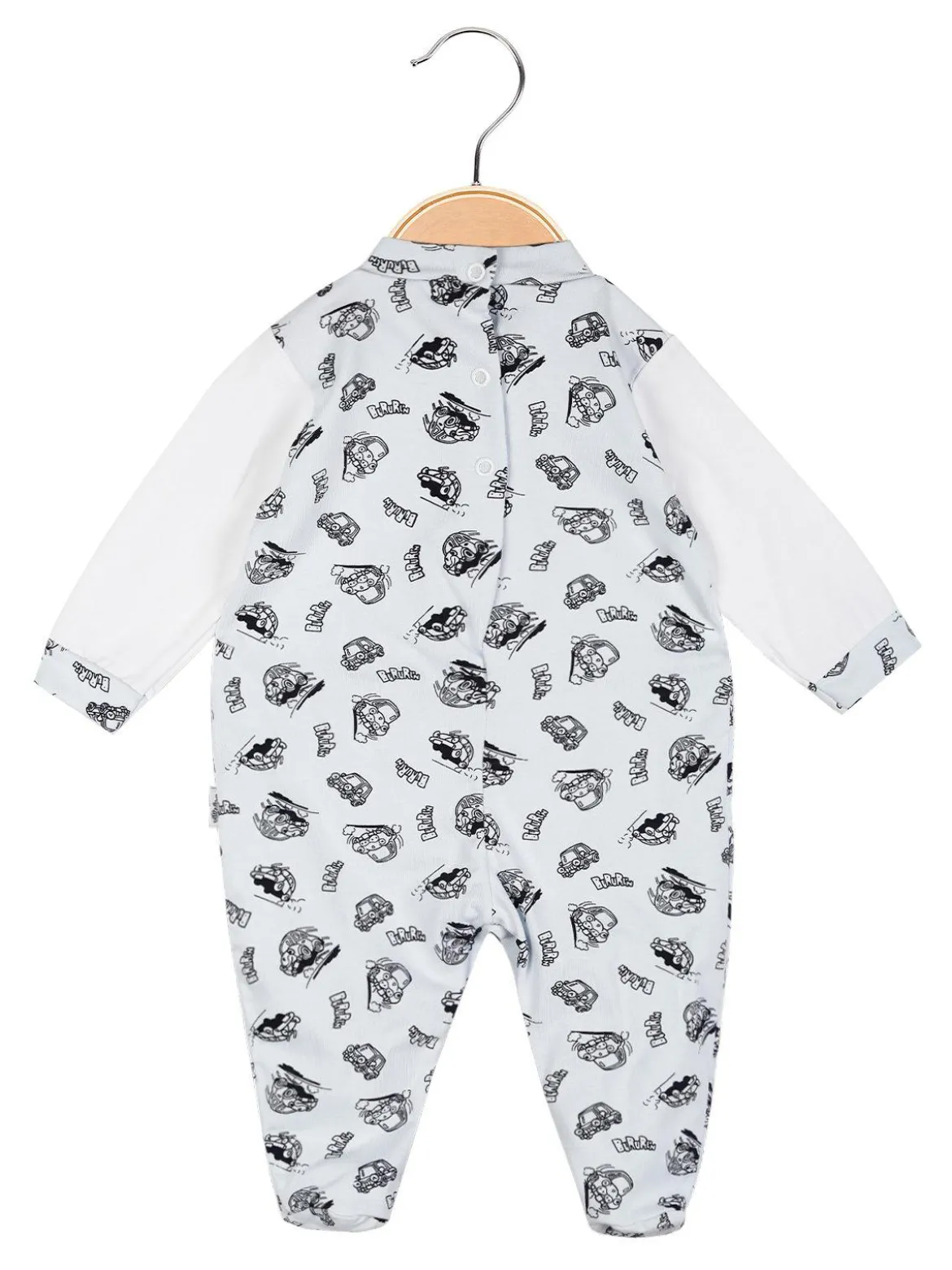Ciliegina Tutina baby da neonato in cotone con stampe