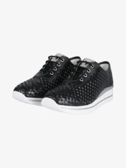 Cinzia Sneakers in pelle stringata donna