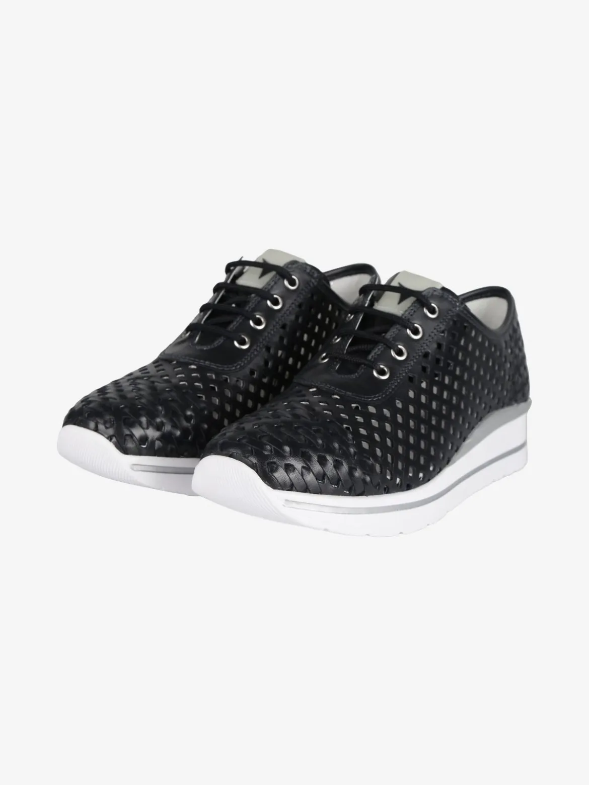 Cinzia Sneakers in pelle stringata donna