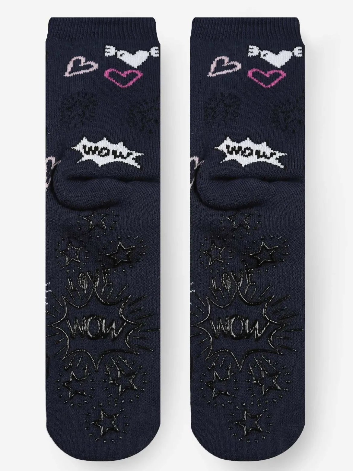Ciocca Calze antiscivolo bimba con stampe