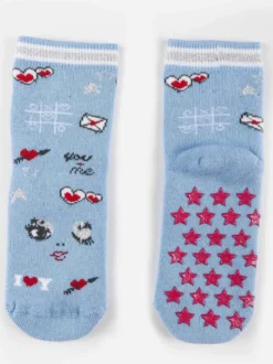 Ciocca Calze antiscivolo da bambina con stampe