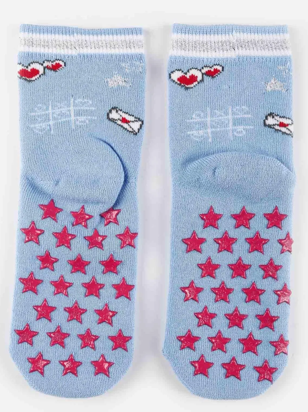 Ciocca Calze antiscivolo da bambina con stampe