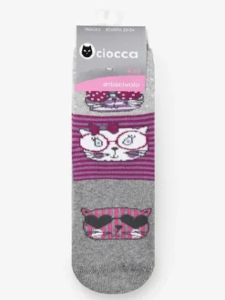 Ciocca Calze antiscivolo gatto da bambina