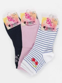 Ciocca Calze bambina confezione 3 paia
