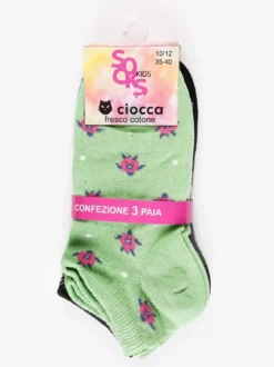 Ciocca Calze corte bambina Confezione 3 paia