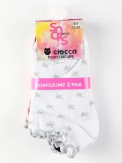 Ciocca Calze corte da bambina Confezione da 3 paia