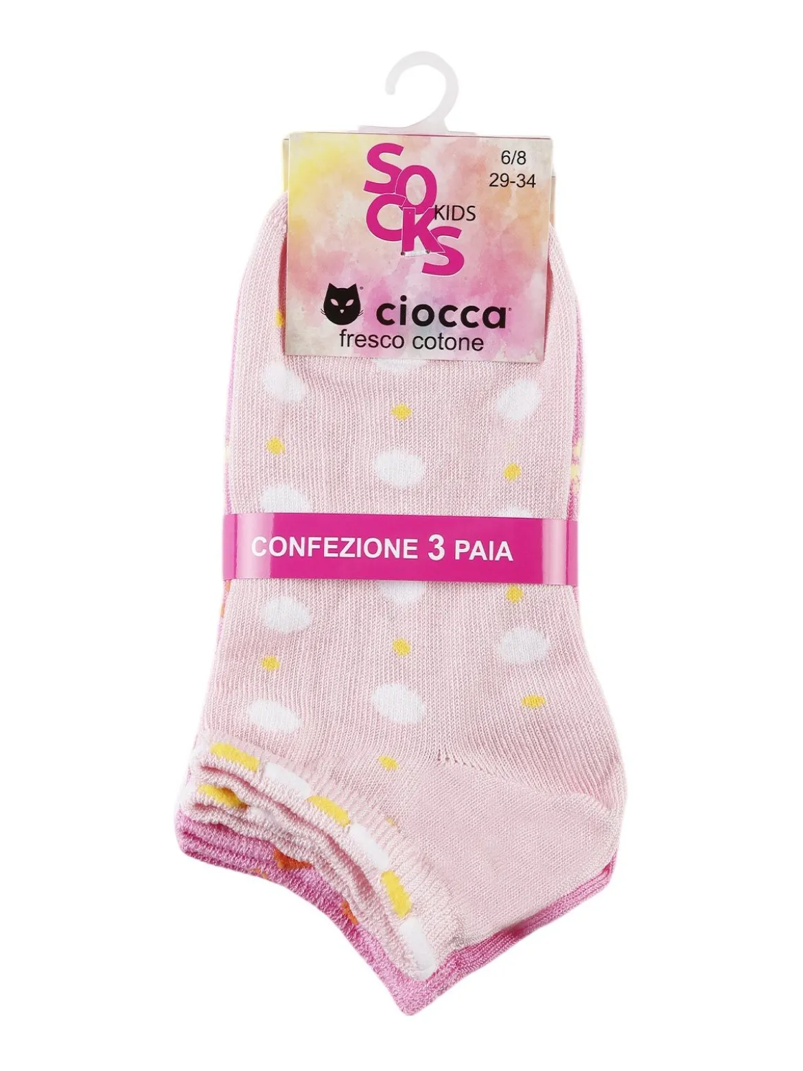 Ciocca Calze corte da bambina Confezione da 3 paia