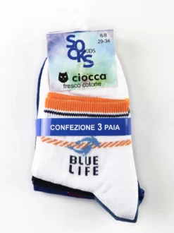 Ciocca Calze corte da bambino Confezione da 3 paia