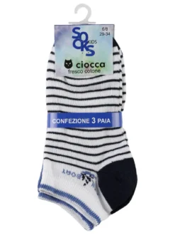 Ciocca Calze corte da bambino Confezione da 3 paia