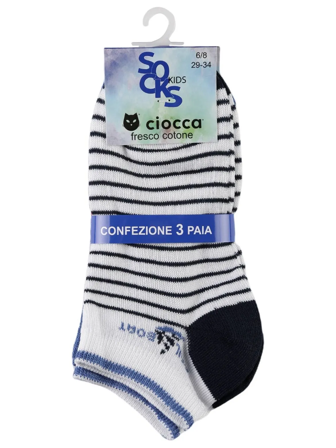 Ciocca Calze corte da bambino Confezione da 3 paia