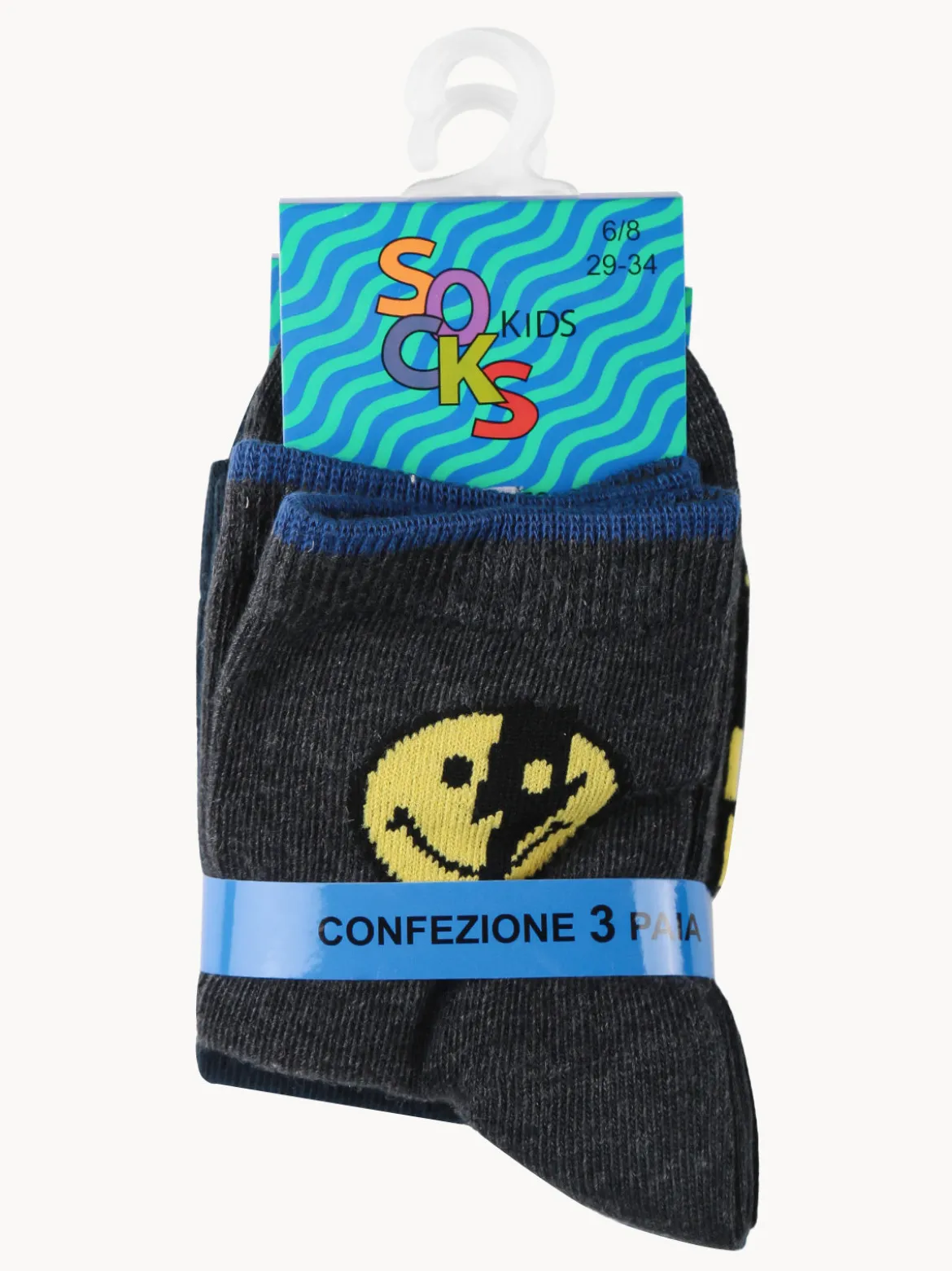 Ciocca Calze corte da bambino. Confezione da 3 paia