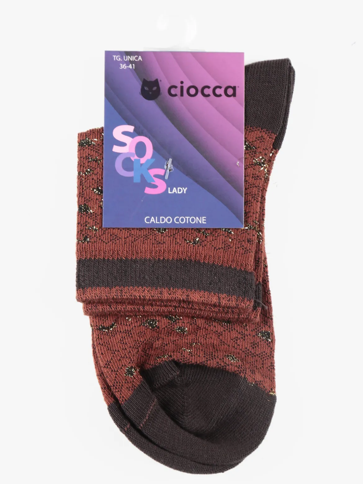 Ciocca Calze corte da donna in caldo cotone