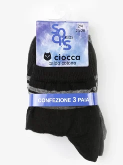 Ciocca Calze da bambino 3 paia in caldo cotone