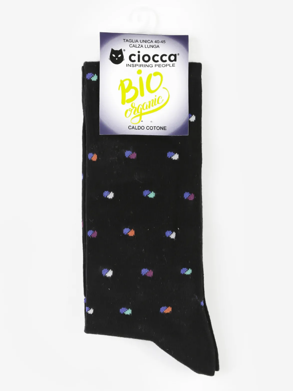 Ciocca Calze lunghe in caldo cotone bio organico