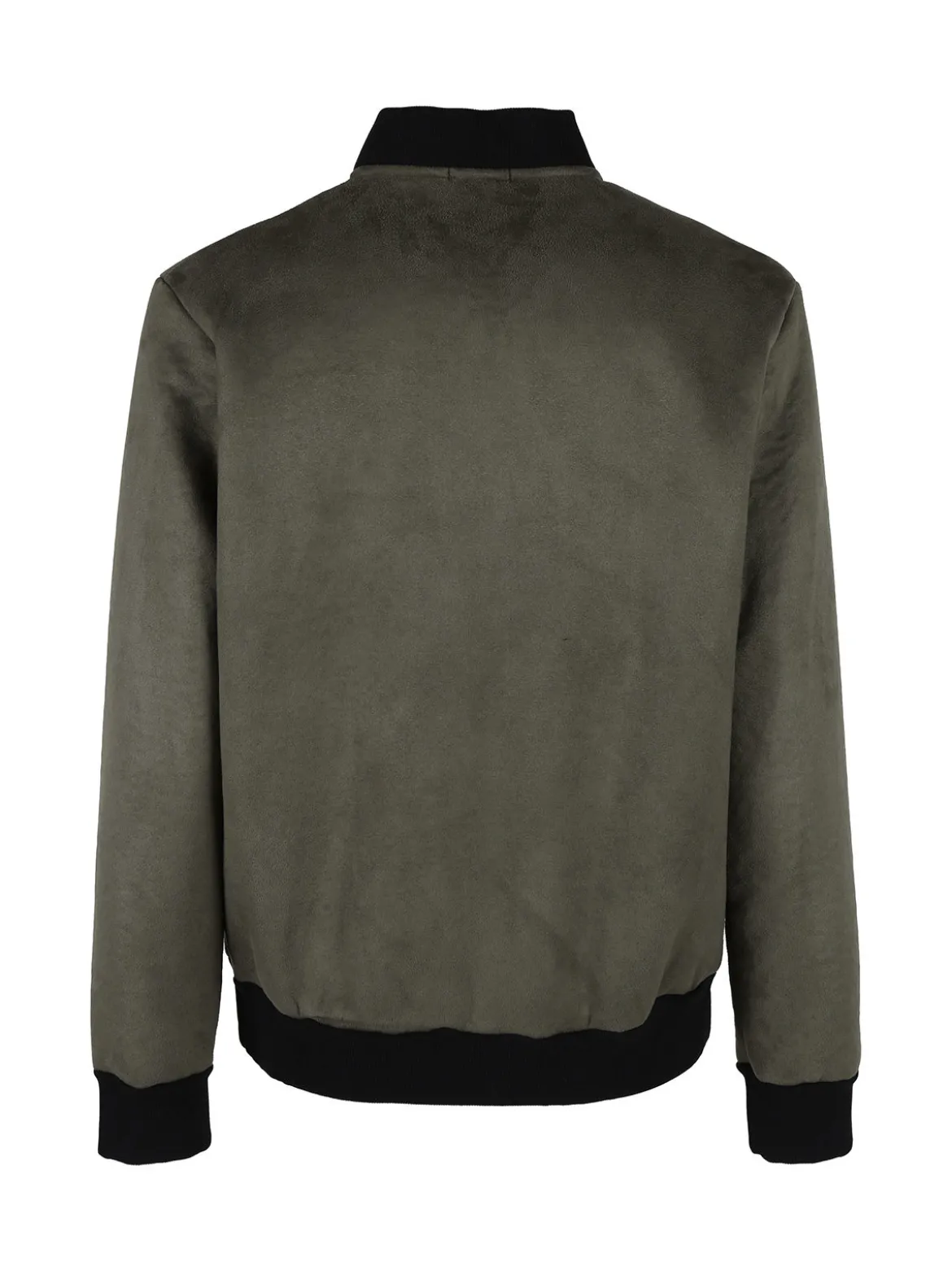 Close-Up Giacca da uomo scamosciata con zip