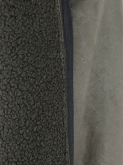 Close-Up Giacca da uomo scamosciata con zip