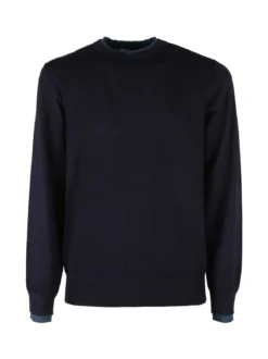 Close-Up Pullover girocollo da uomo in maglia
