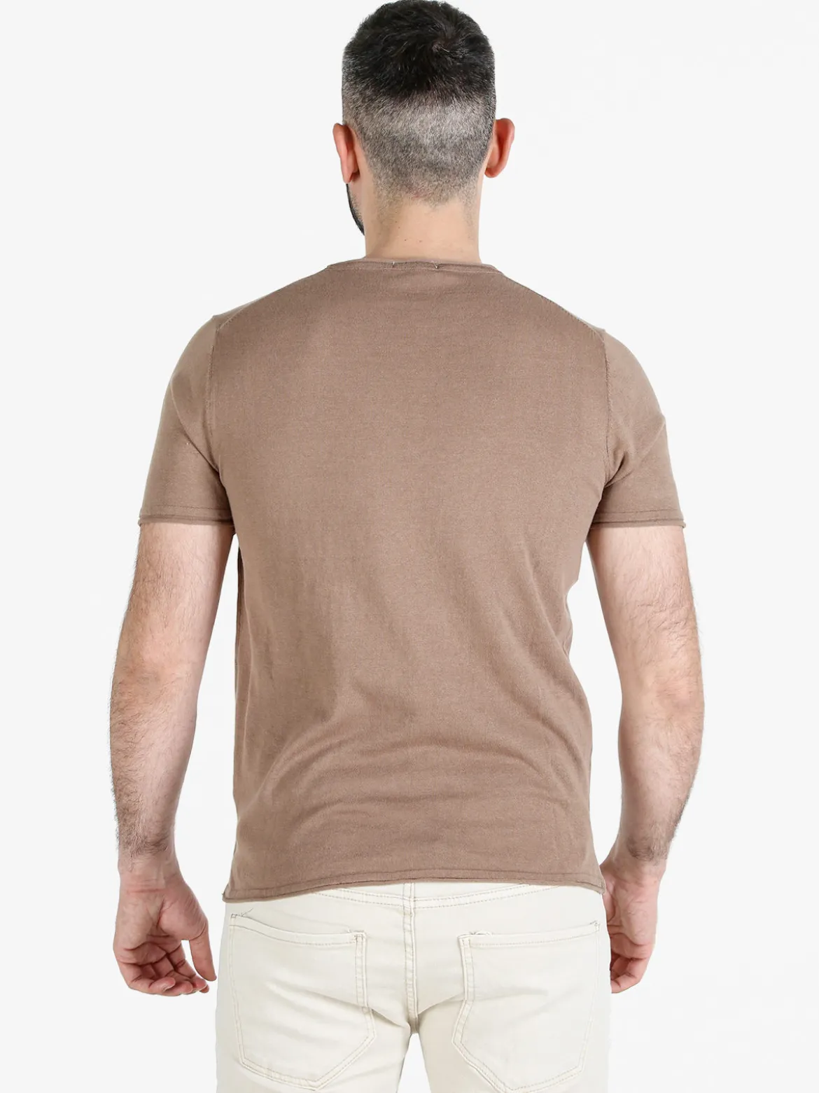 Close-Up T-shirt da uomo in maglia di cotone