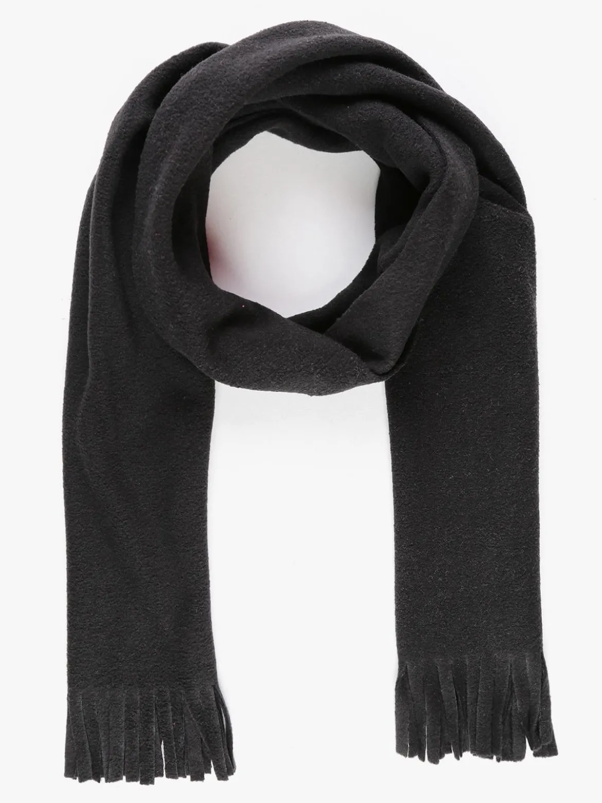 Cm Collection Sciarpa con frange Nero