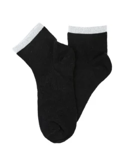 Coconuda Calze corte da bambina con bordo lurex