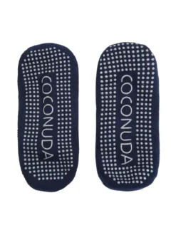Coconuda Calze fitness antiscivolo da donna - blu scuro