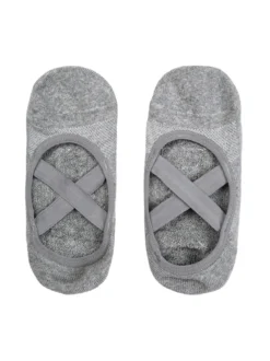 Coconuda Calze fitness antiscivolo da donna - grigio