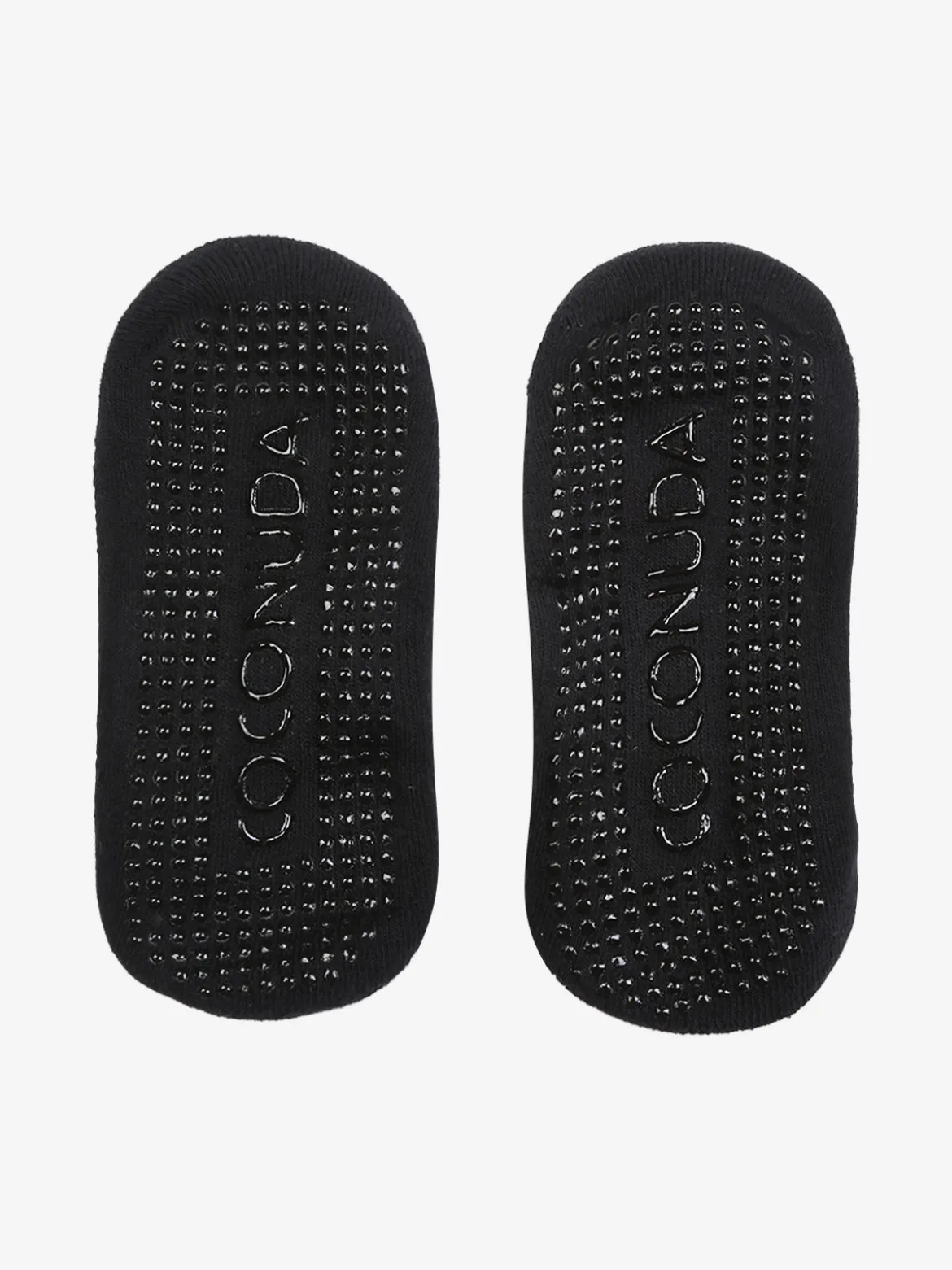Coconuda Calze fitness antiscivolo da donna - nero