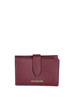 Coconuda Portafoglio in pelle da donna con portamonete removibile