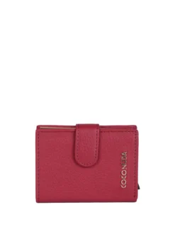 Coconuda Portatessere da donna in pelle con clip