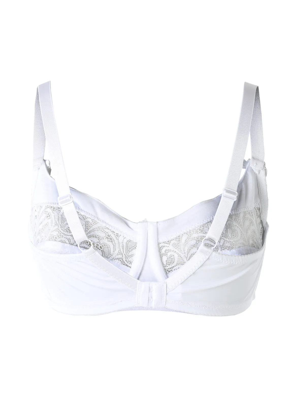 Coconuda PRIMULA Reggiseno strutturato con pizzo senza imbottitura e senza ferretto COPPA C - bianco