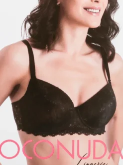 Coconuda Reggiseno imbottito in pizzo con ferretto COPPA C