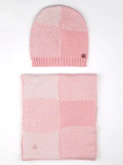 Colombo Set da bambina cappello e scaldacollo