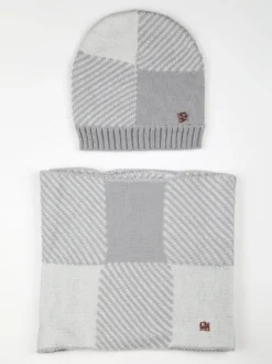 Colombo Set da bambina cappello e scaldacollo