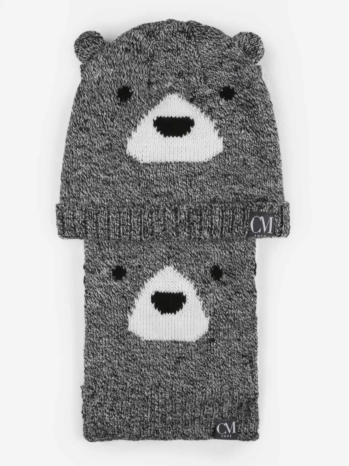 Colombo Set da bambino berretto + sciarpa in maglia