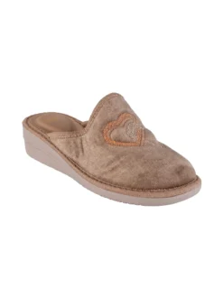 Confosana Pantofole donna invernali con zeppa